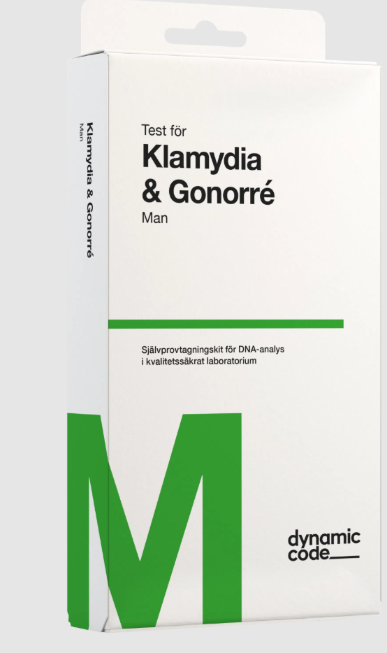 Test för Klamydia & Gonorré man, 1 st