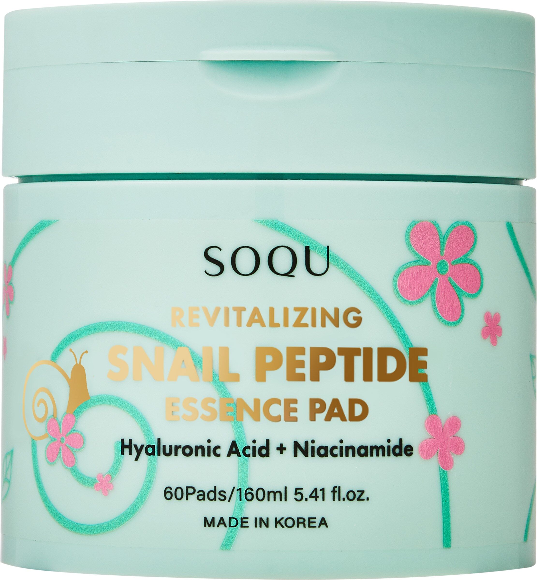 Snail Peptide Essence Pad 60pcs 60 st