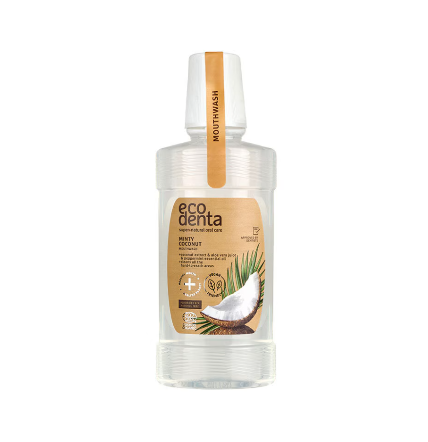Organic Minty Coconut Mouthwash 250ml