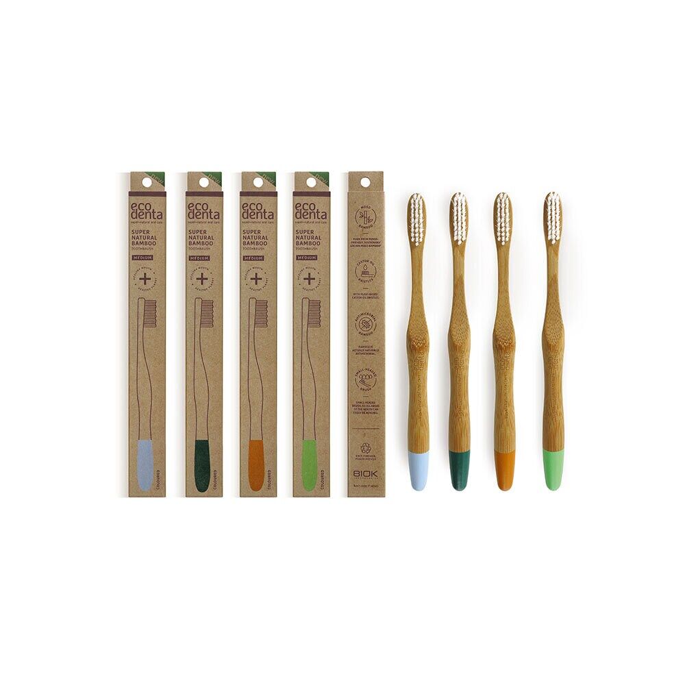 Bamboo Toothbrush Medium 1 st.