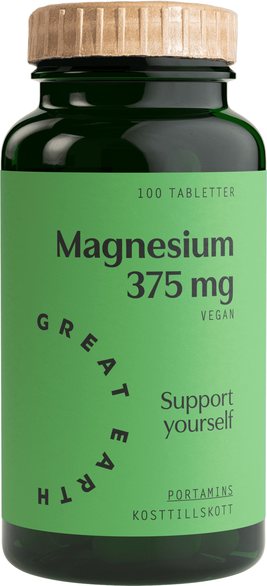 Magnesium 375mg 100 tabletter
