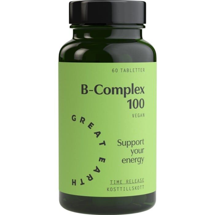 B-Complex 100mg 60 tabletter