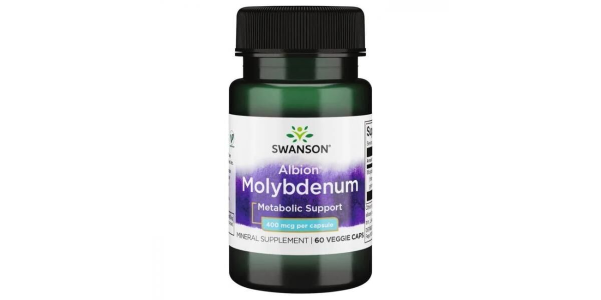 Albion Molybdenum 400 mcg 60 vegcaps