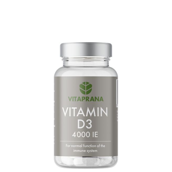 Vitamin D3 4000 IE 110 kapslar Vitaprana