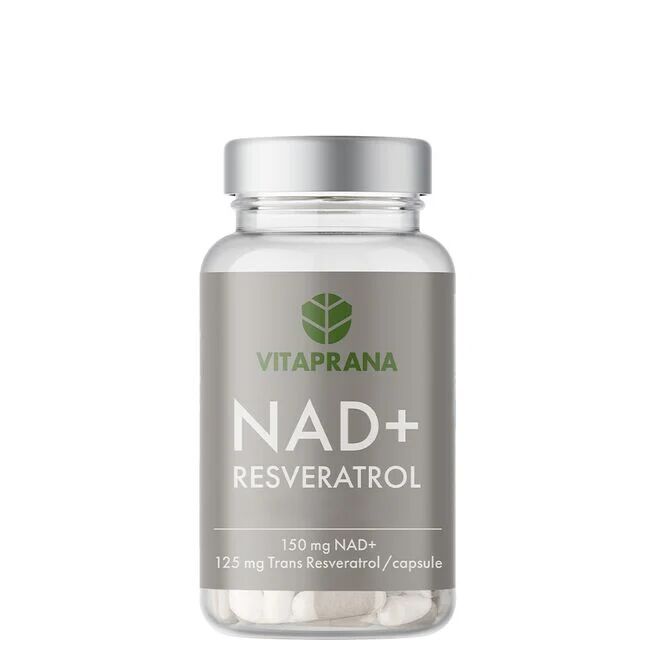 NAD+Resveratrol 60 kapslar