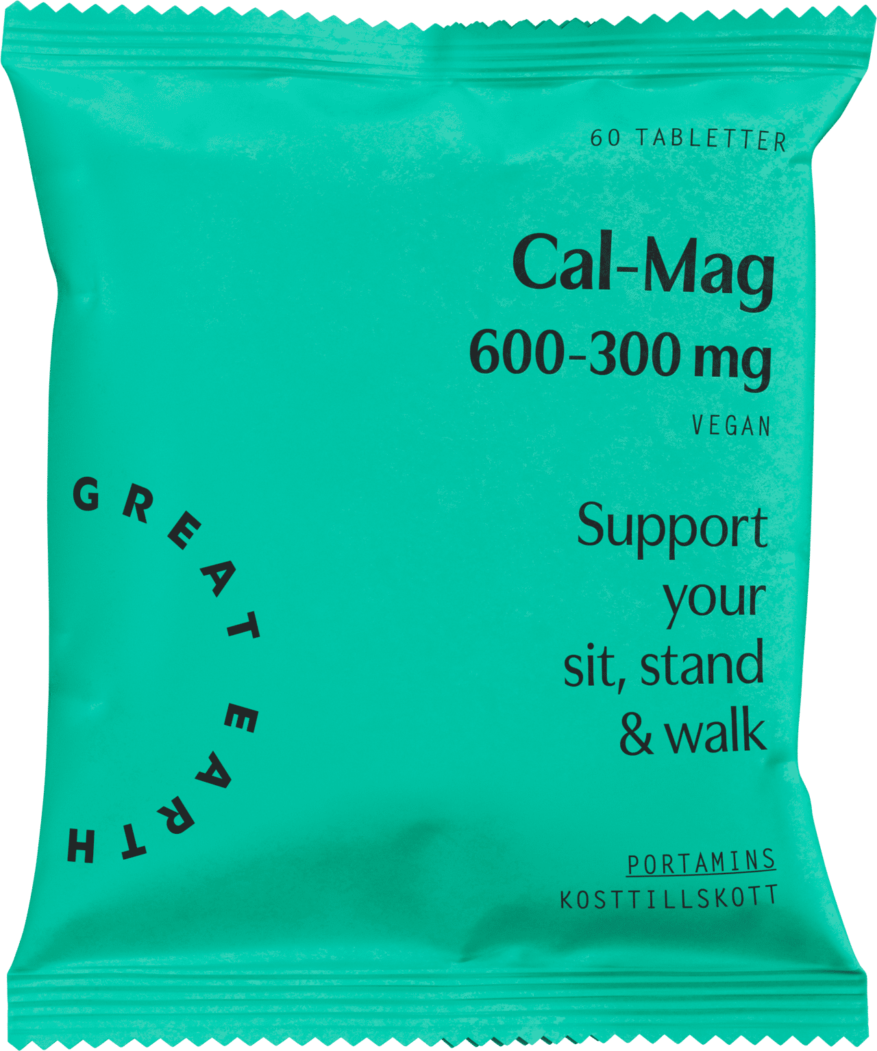 Cal-Mag 600-300 mg 60 tabletter Refill