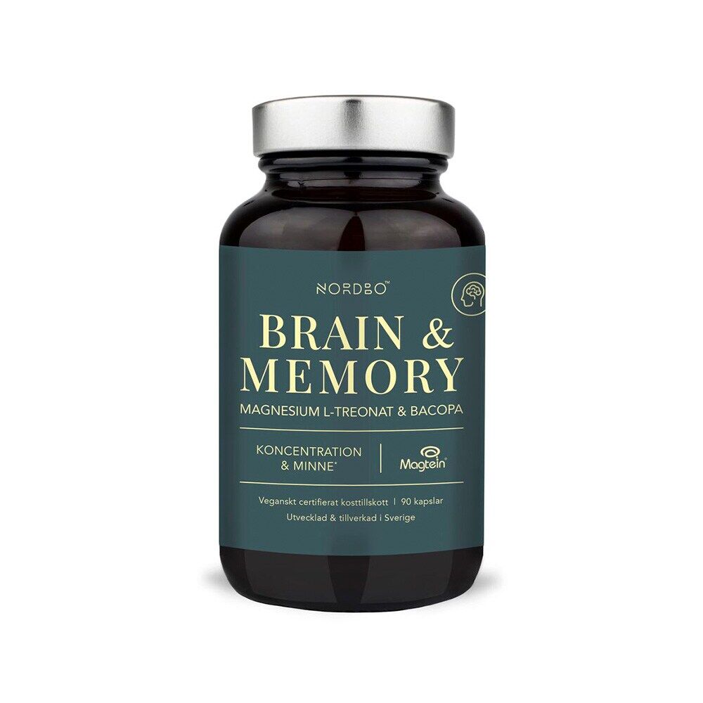 Brain & Memory Magnesium 90 kapslar