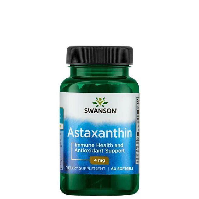 Astaxanthin 4 mg 60 kapslar 