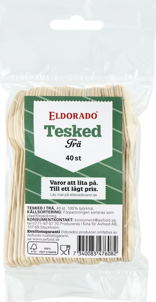Tesked Trä 40p