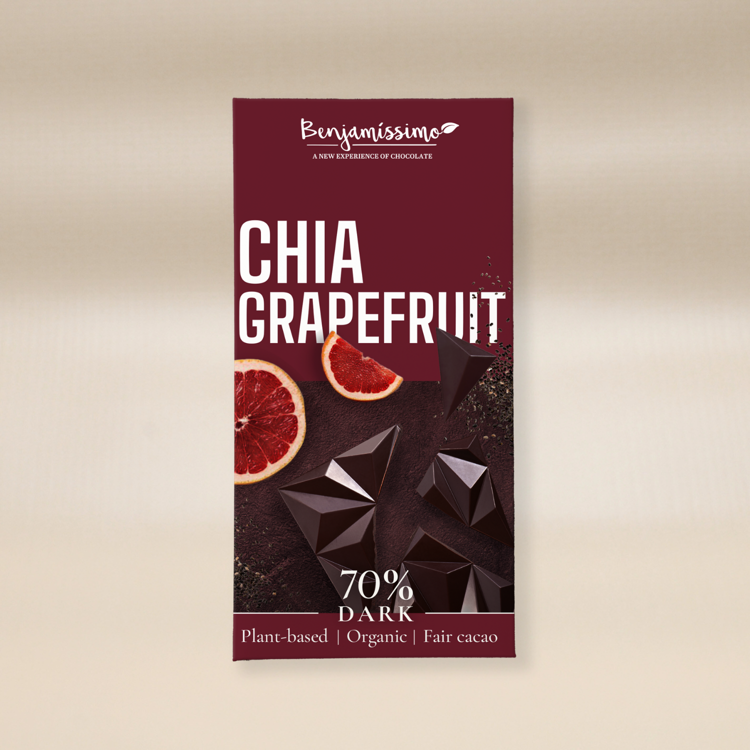 Mörk 70% Chia & Grapefrukt EKO 60g