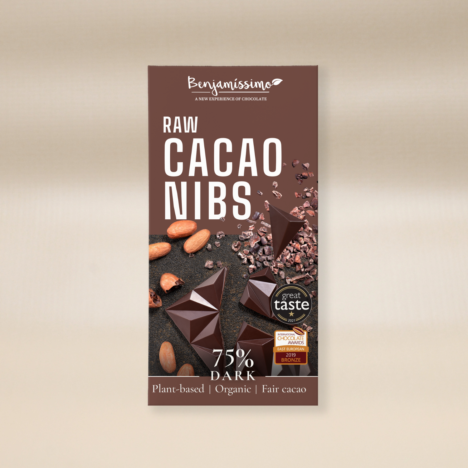 Mörk 75% Nibs EKO 60g