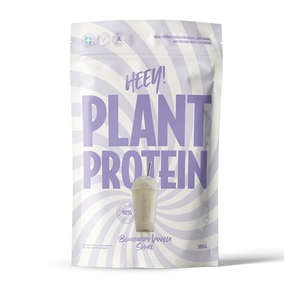 Veganskt Protein Blueberry Vanilla Swirl 500 g