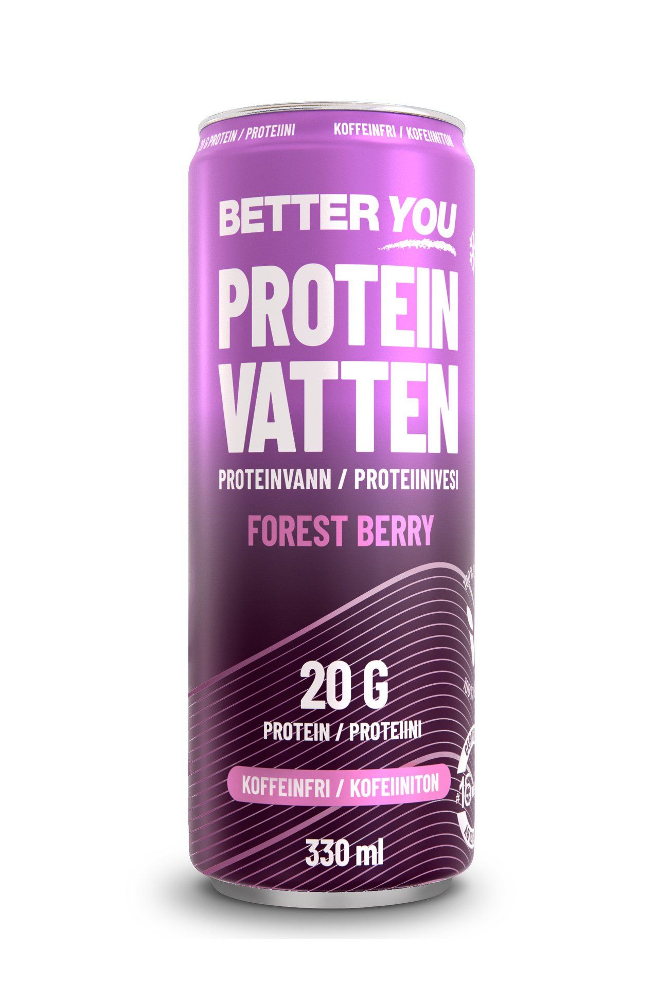 Proteinvatten Forest Berry Koffeinfri 330ml