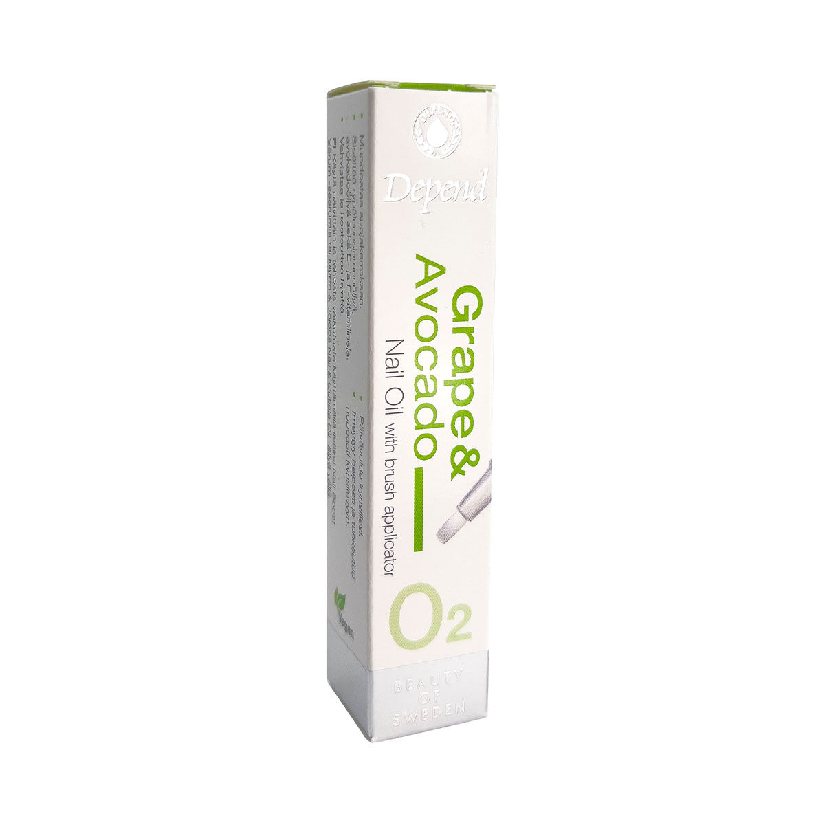 O2 Grape & Avocado Nail Oil, tub
