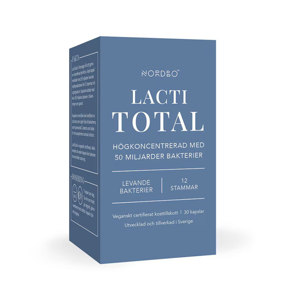 LactiTotal 50 miljarder 30 kapslar