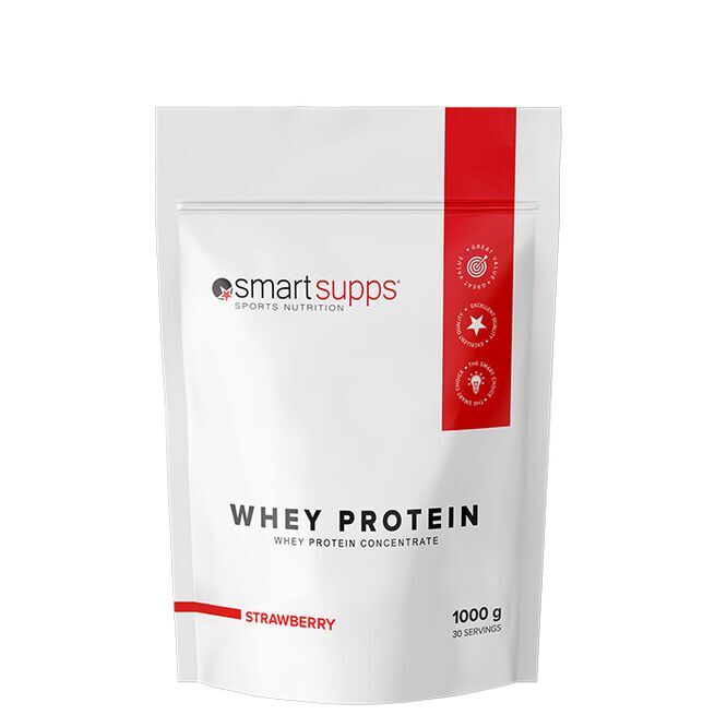Vassleprotein 1 kg Strawberry