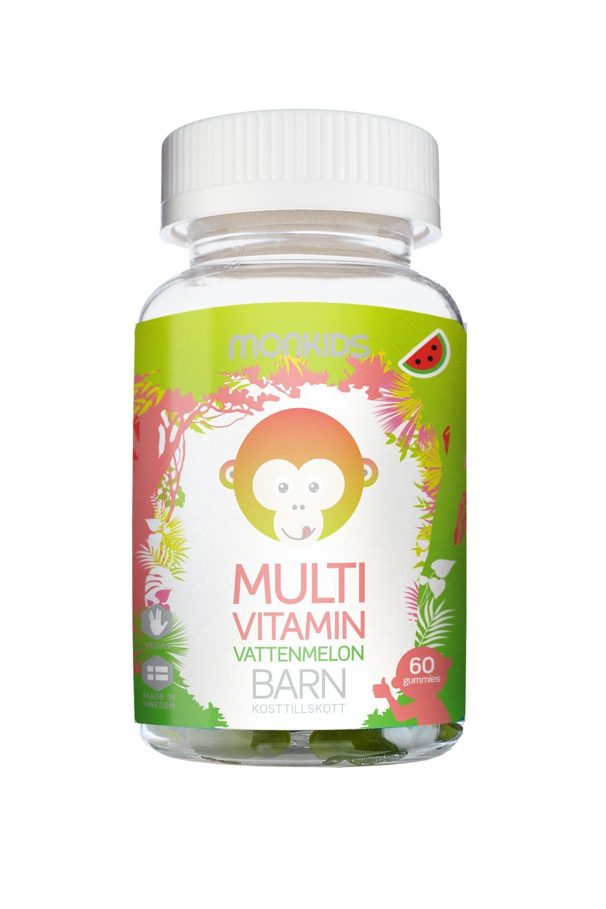 Multivitamin Barn Vattenmelon 60 tuggtabletter