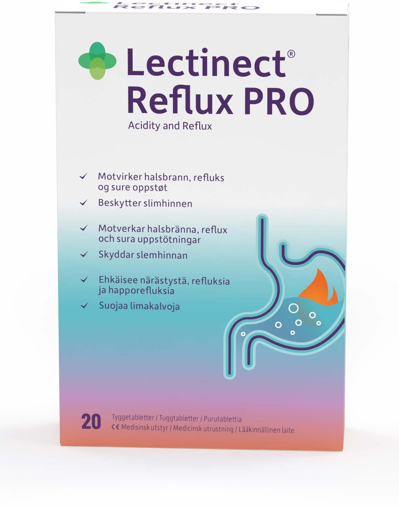 Reflux PRO 20 tabletter
