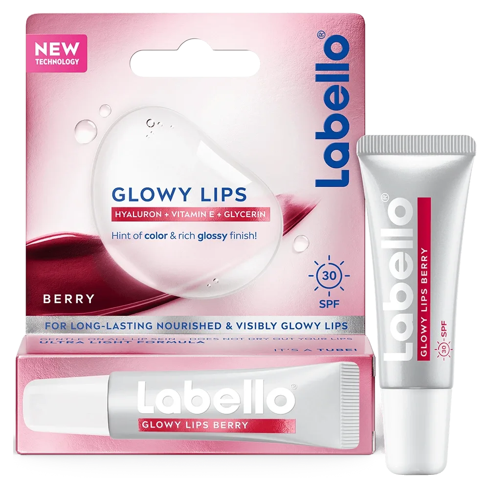 Glowy Lips Berry Tinted SPF 30, 10 ml