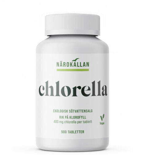 Chlorella 500 tabletter EKO
