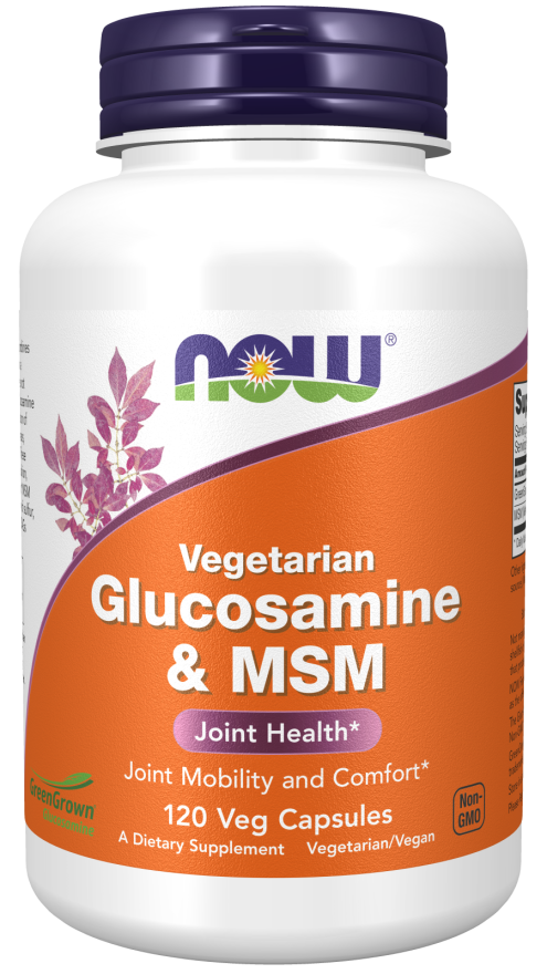 Glucosamine & MSM (Vegetarian) 120 Veg Capsules