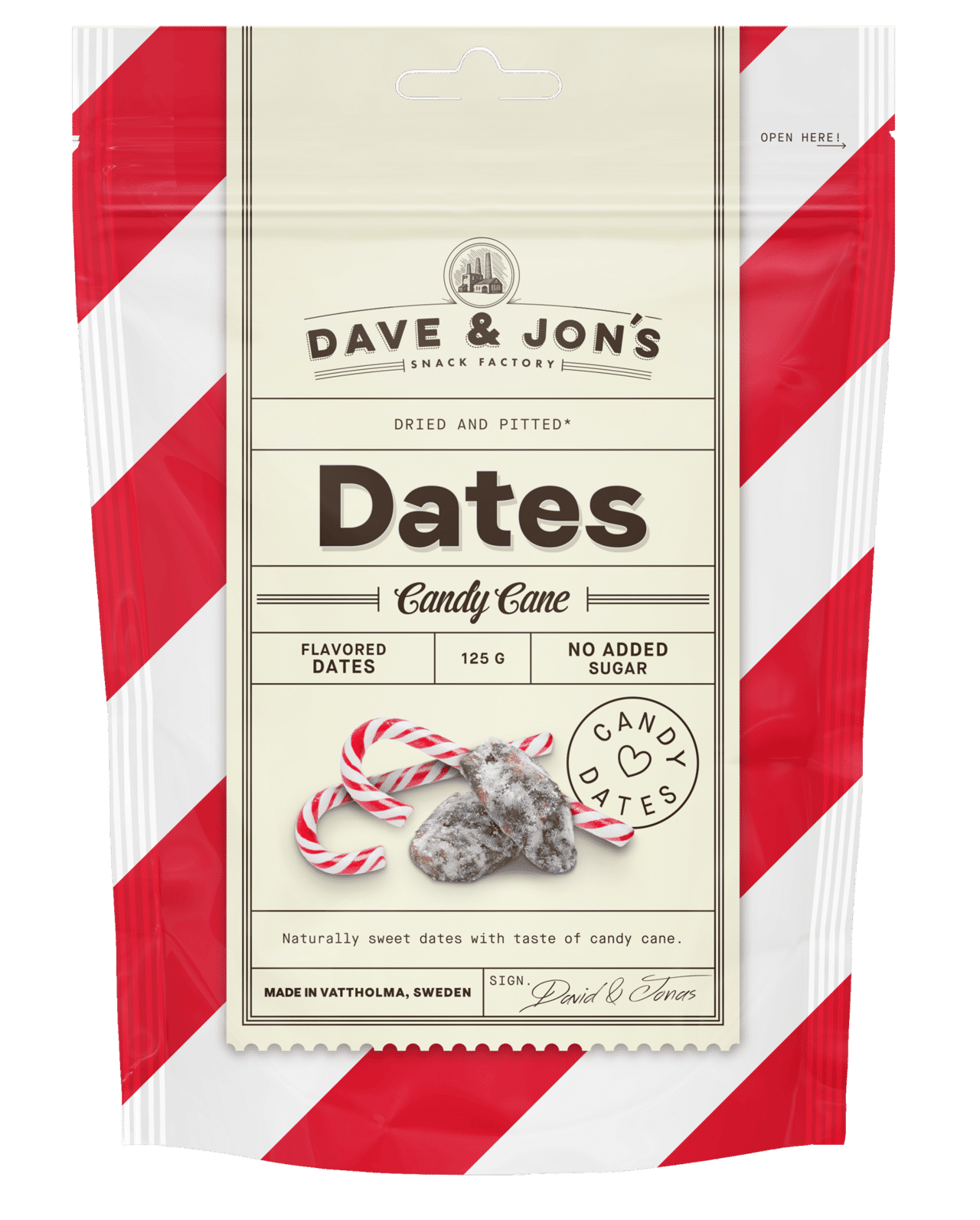 Dadlar Polkagris 125 g