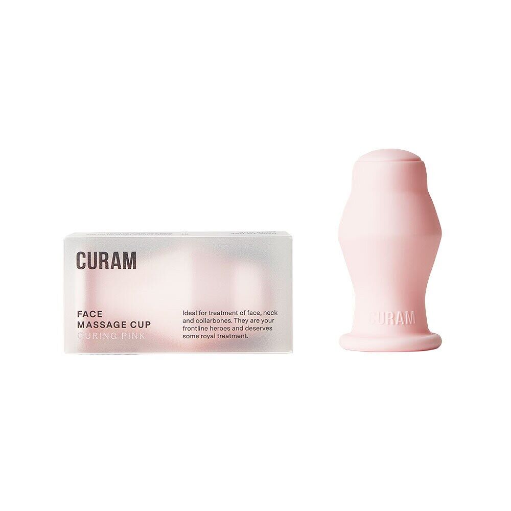Face Massage Cup Curing Pink