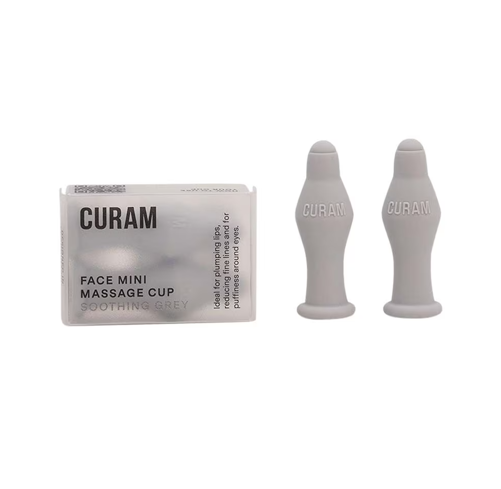 Face Mini Massage Cup Soothing Grey