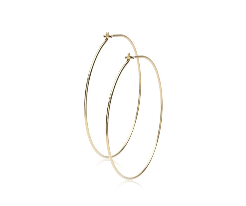 Runt örhänge GT, 25 mm