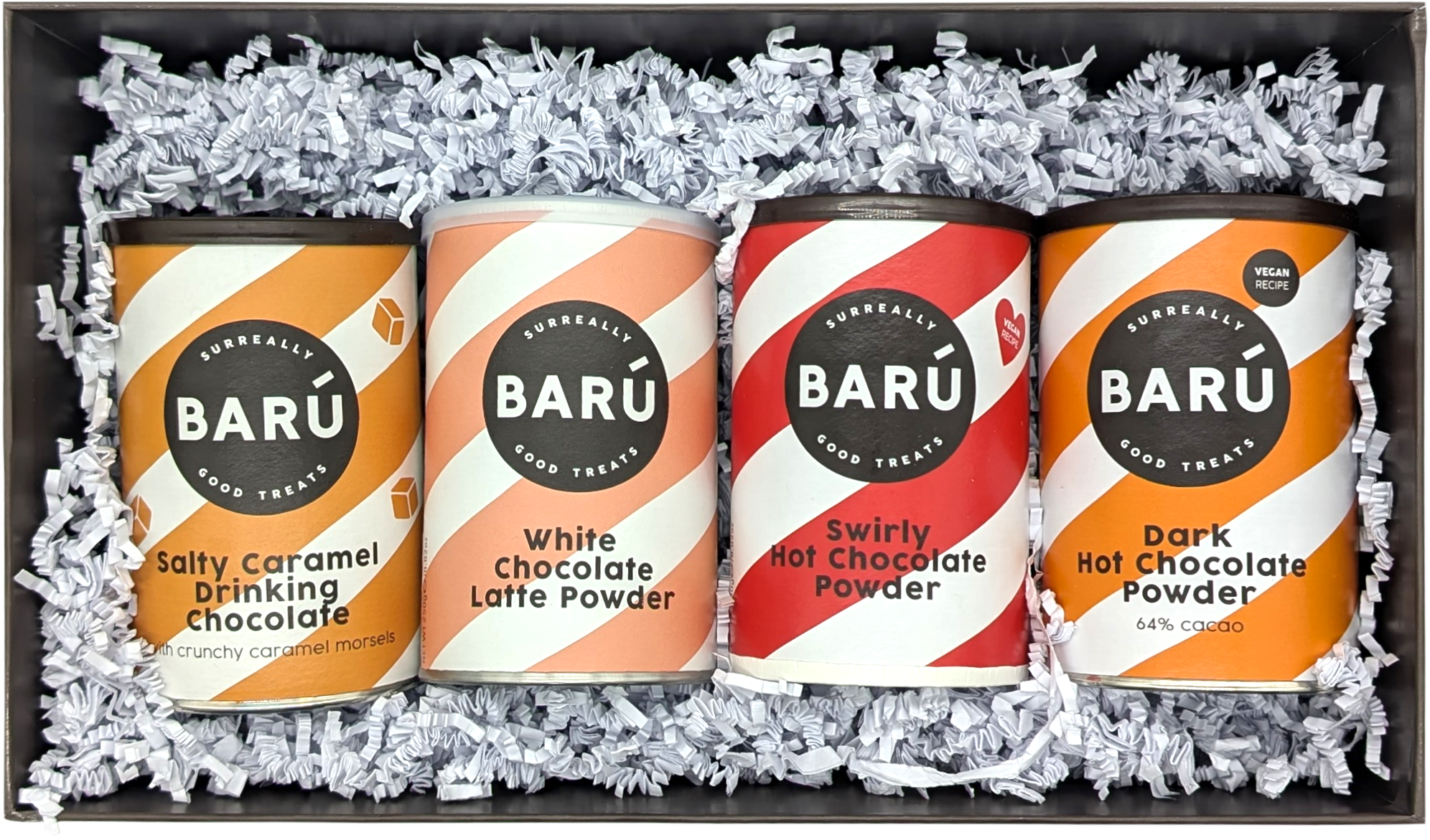 Presentset Cocoa Warmth Chokladpulver 4x250g