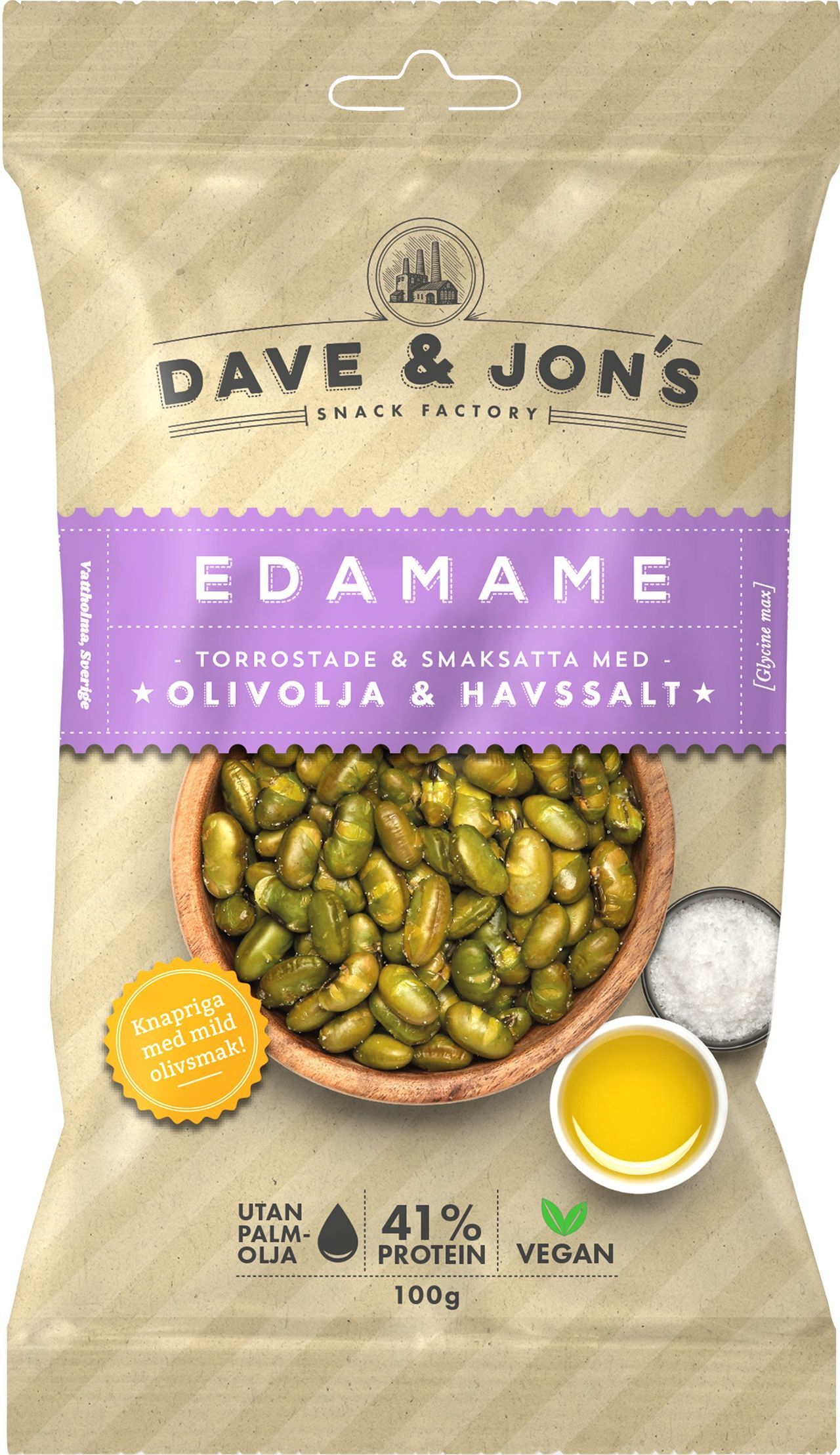 Edamame Havssalt & Olivolja 100 g