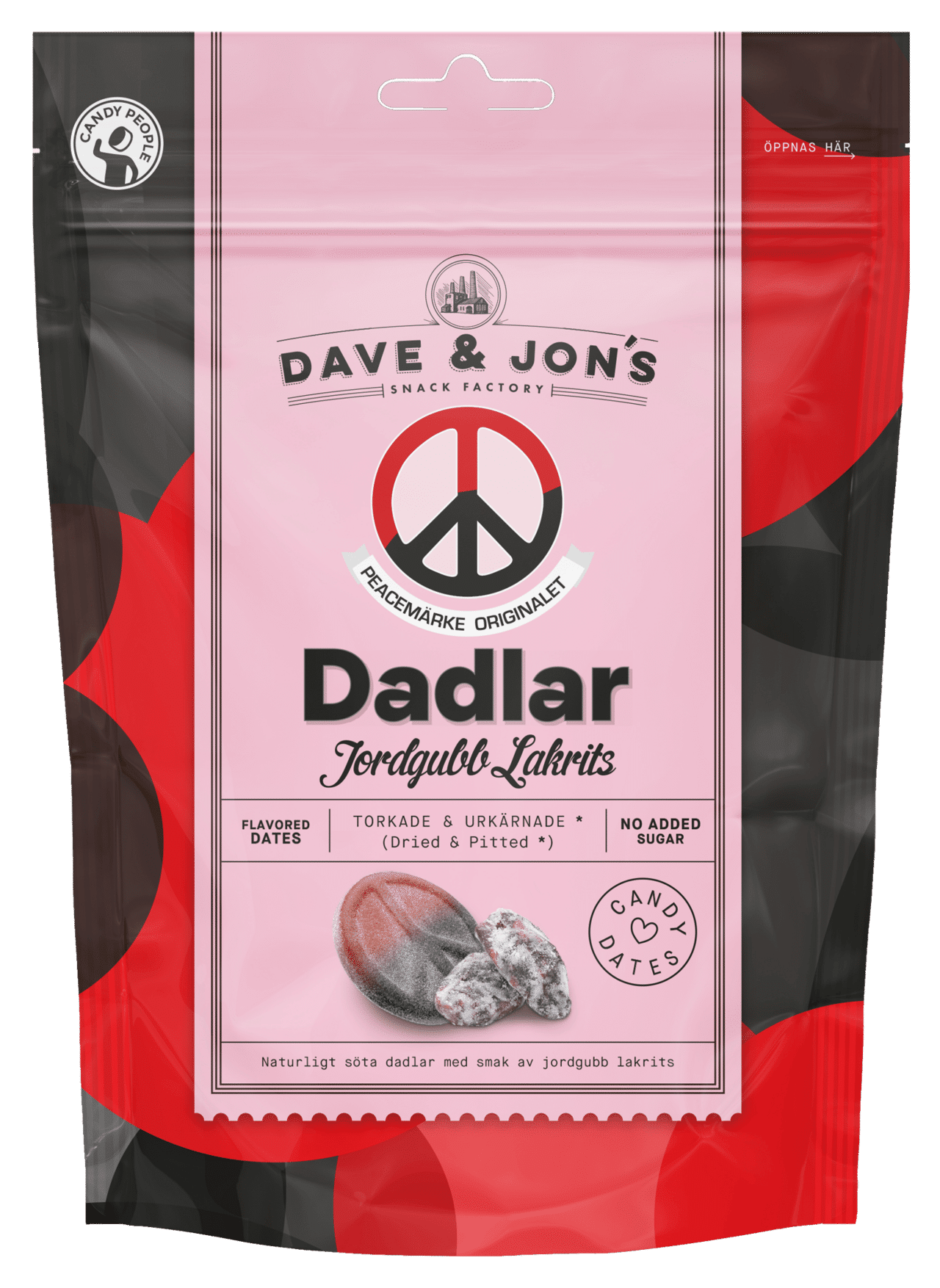 Dadlar Peacemärke 125 g