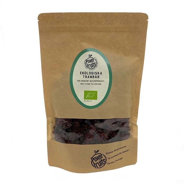 Ekologiska Tranbär, 250g