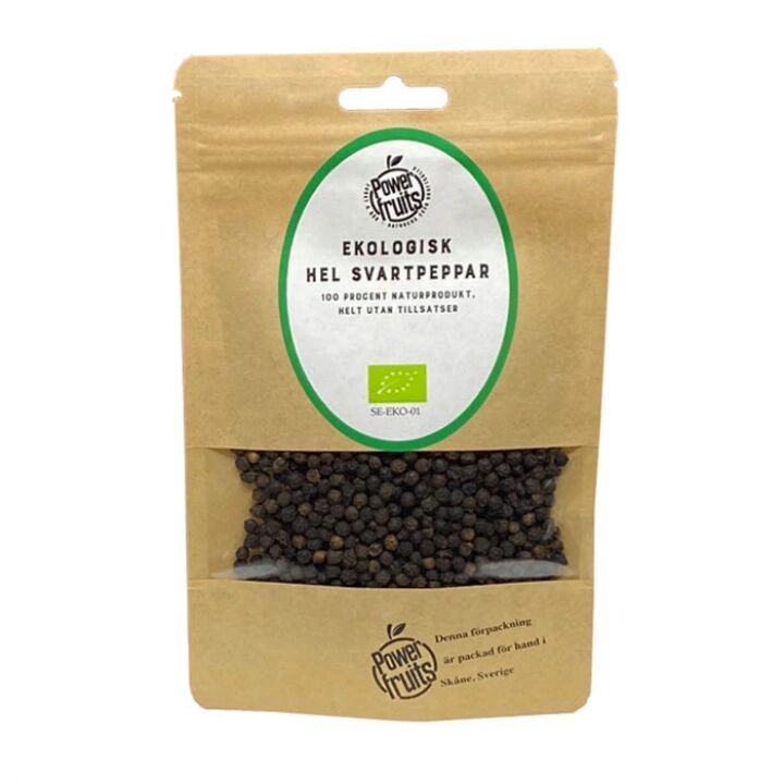 Svartpeppar Hel EKO 50 g