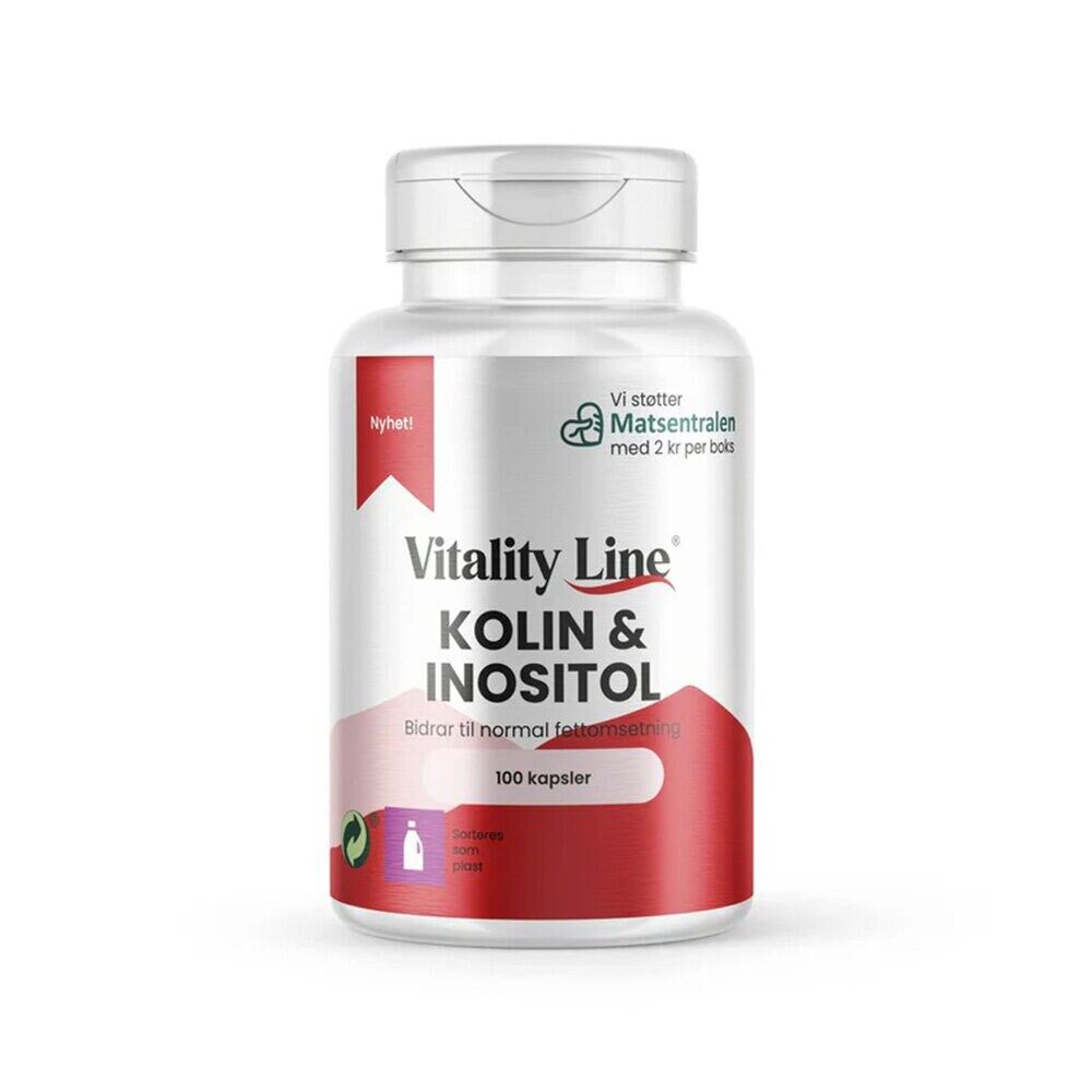  Kolin & Inositol 100 kapslar