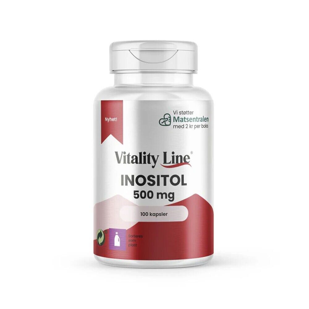Inositol 500mg 100 kapslar