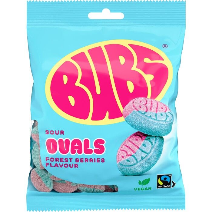 Goody Sour Ovals Raspberry/Blueberry 90g
