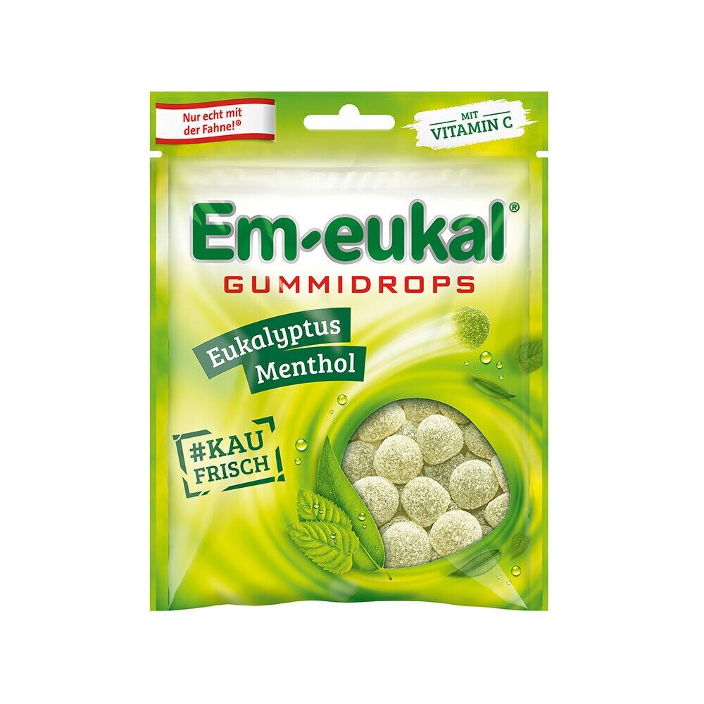 Gummidrops Eukalyptus Mentol 90g Em-eukal