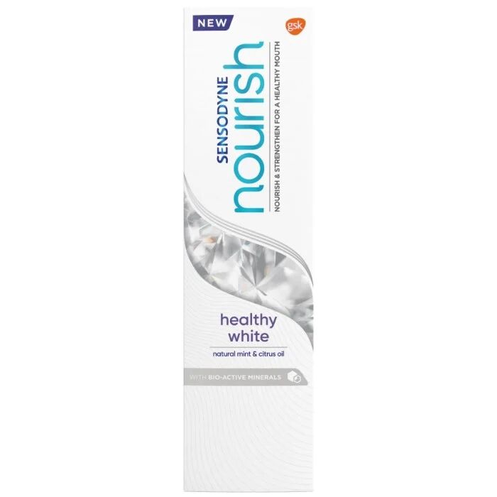 Nourish Healthy White tandkräm 75 ml