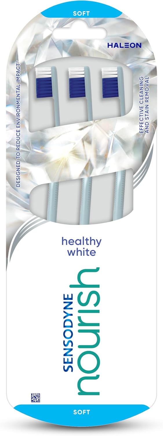 Nourish Healthy White Toothbrush 3 pack