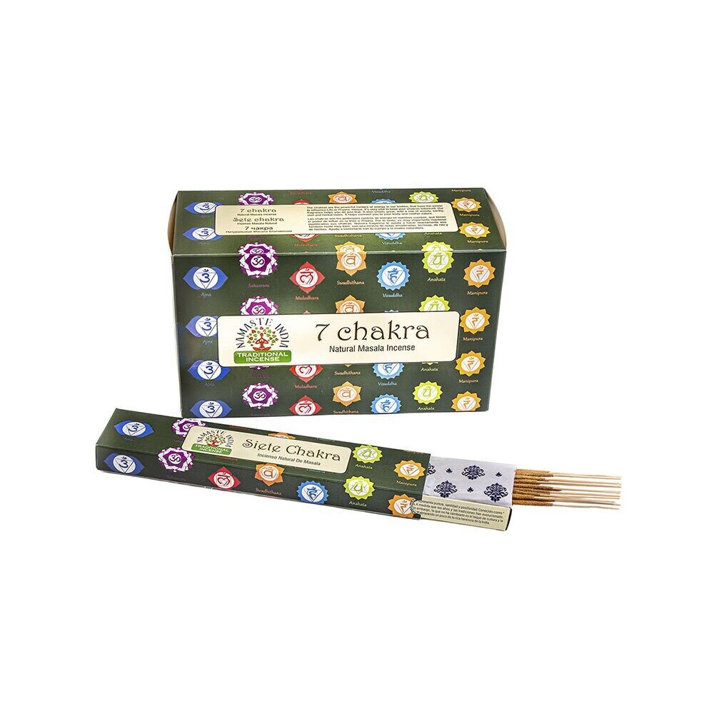 Traditionell Masala Rökelse 7 Chakra