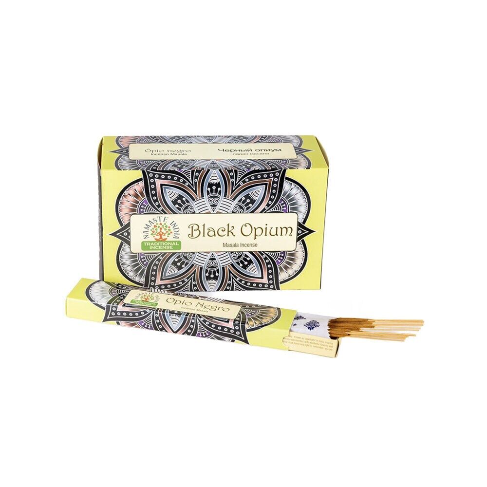 Traditionell Masala Rökelse Black Opium