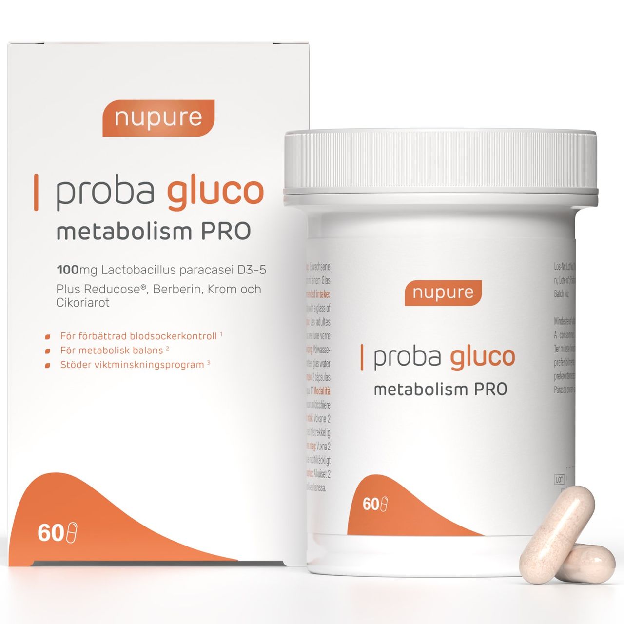 Proba Gluco Metabolism PRO 60 kapslar