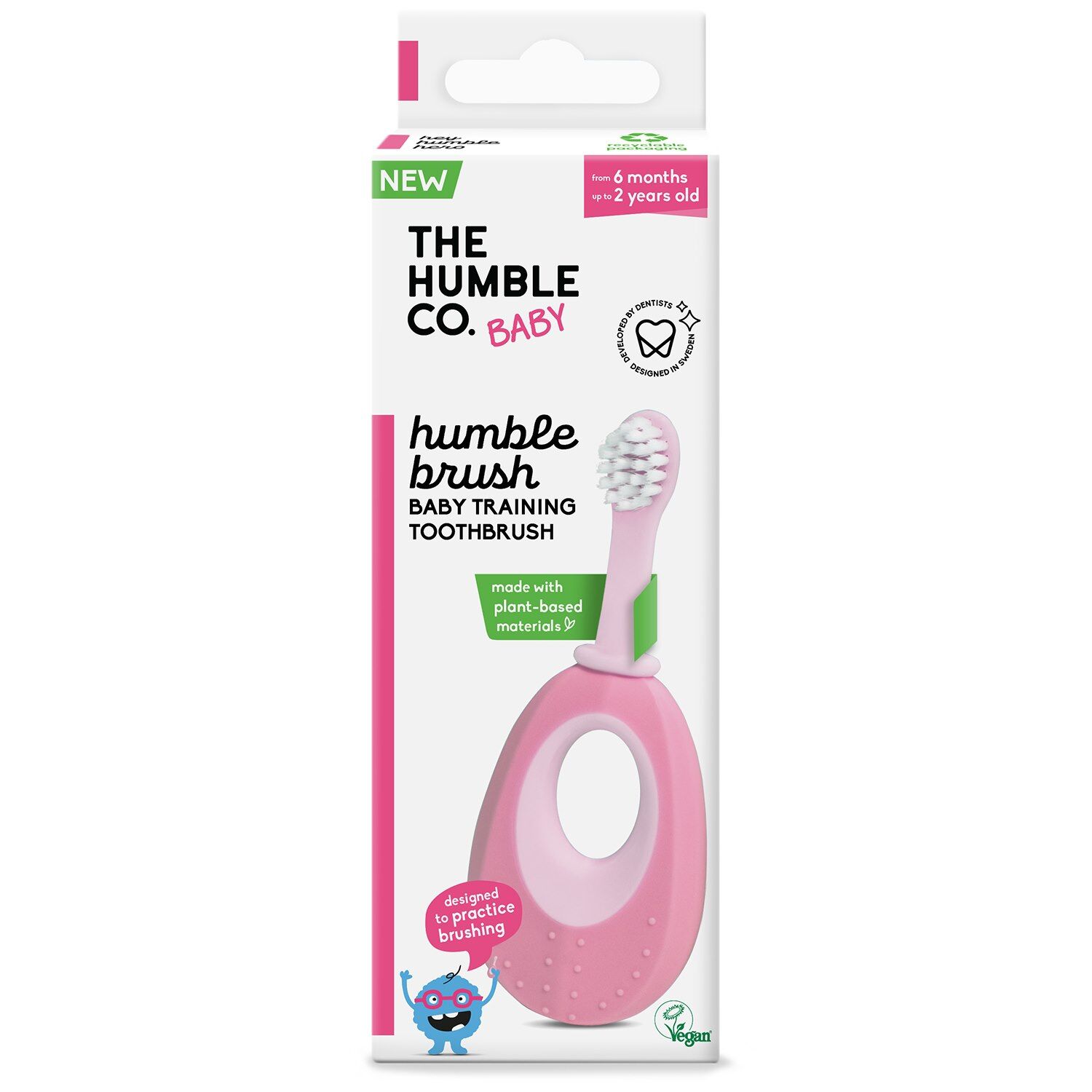 Växtbaserad Tandborste Baby