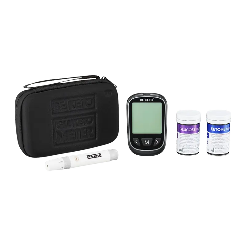 GluKeto Meter – Blood Glucose & Ketone Meter (Starter Pack)