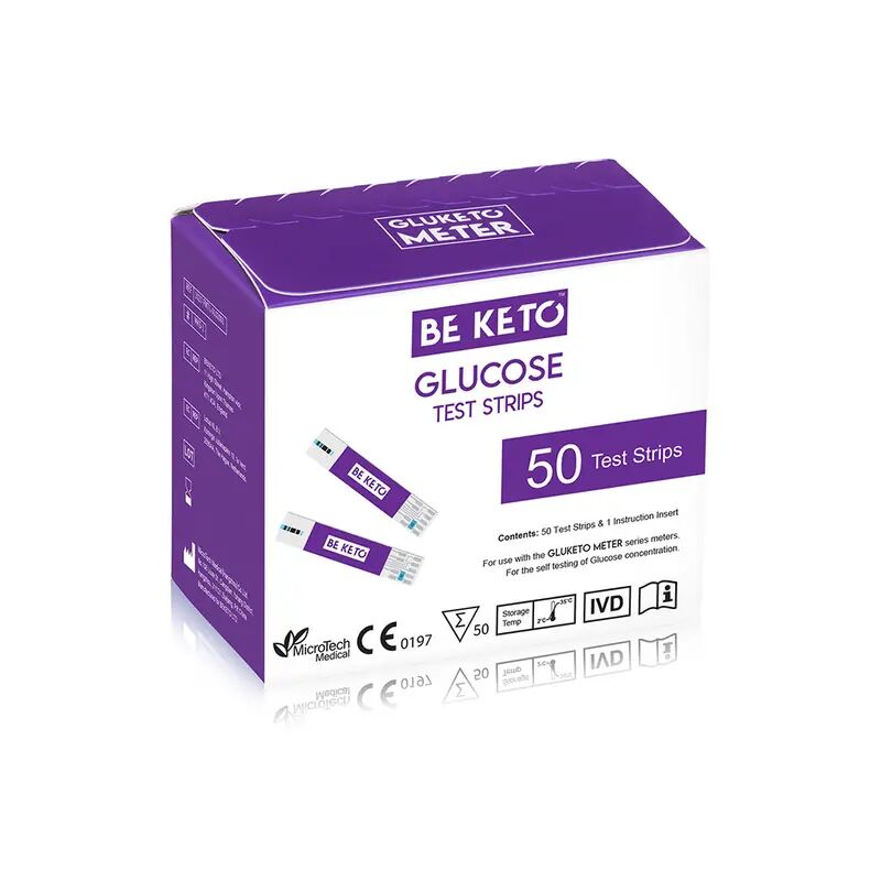 GluKeto Meter – Glucose Strip Tests 50 pcs.