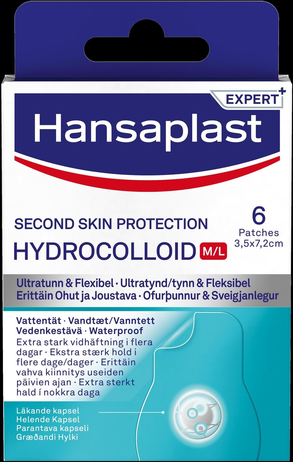 Hydrocolloid M/L 6 st