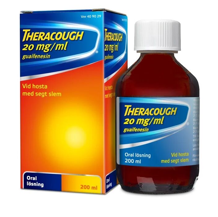 Theracough Hostmedicin vid slemhosta 20 mg/ml 200 ml