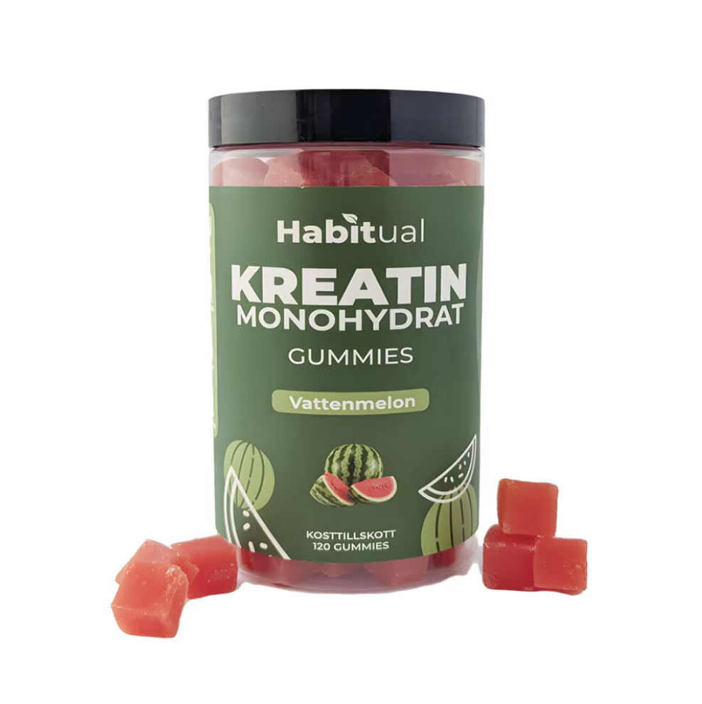 Kreatin gummies vattenmelon 120st