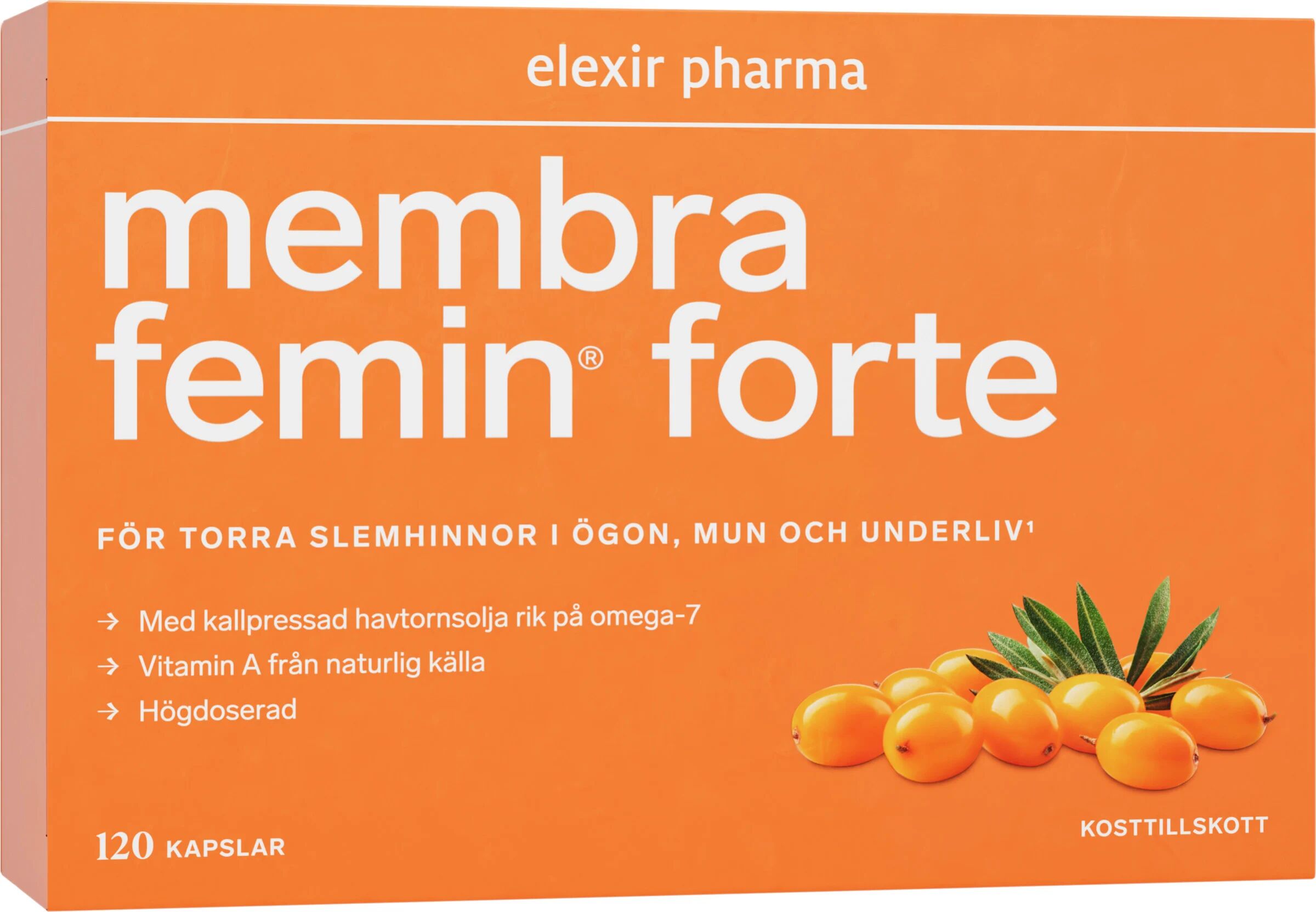 Membra Femin Forte 120 kapslar